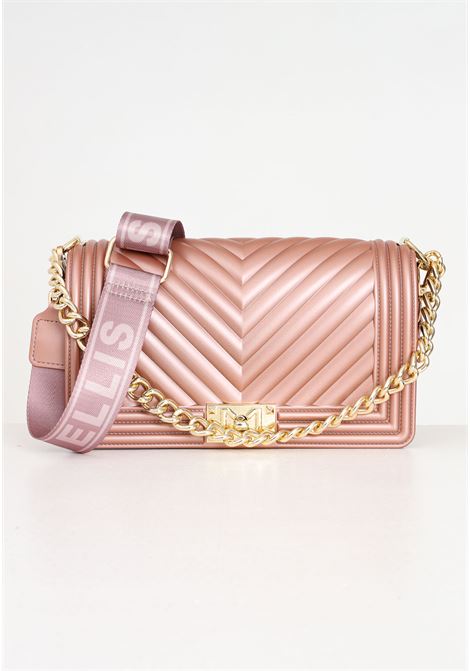 Flat M women's pink bag MARC ELLIS | FLAT MROSA ANTICO/LIGHT GOLD